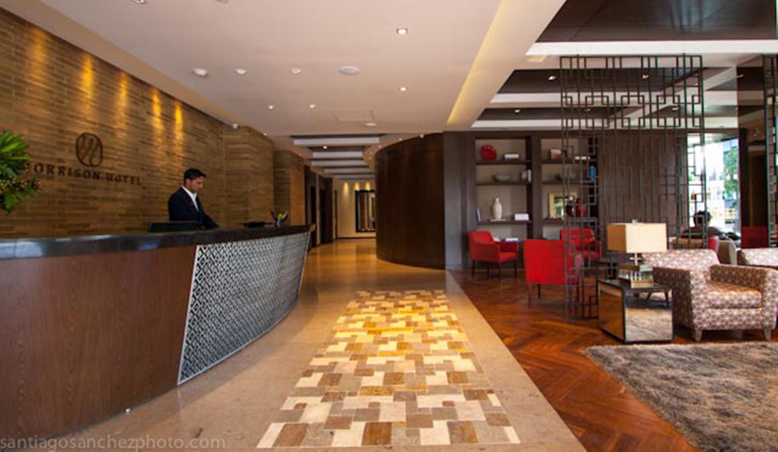 Hotel Morrison Usaquen Bogota Exterior photo The lobby of the hotel