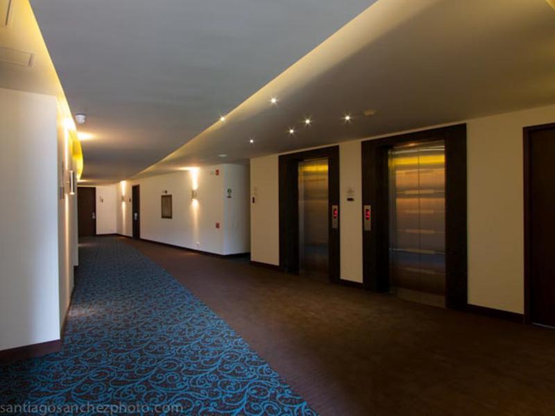 Hotel Morrison Usaquen Bogota Exterior photo A corridor at the hotel